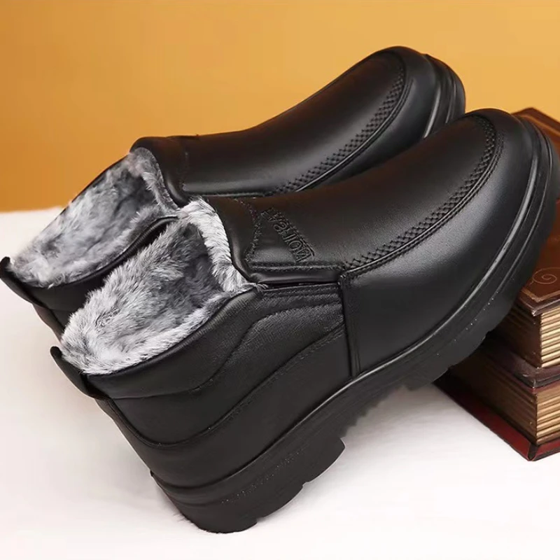 Winter Men's Ankle Boots Plush - đánh giá và giá Waterproof Winter Boot