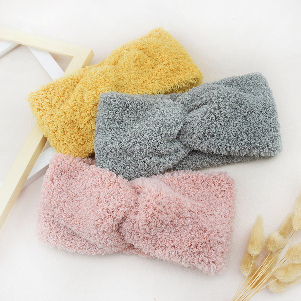 New Fleece Cross Wide Headband - đánh giá và giá Winter Headband Fleece