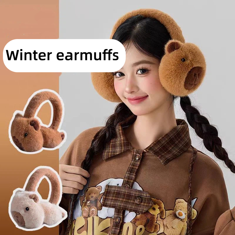 Cute Capibala Earmuffs Cartoon - đánh giá và giá Earmuffs Foldable