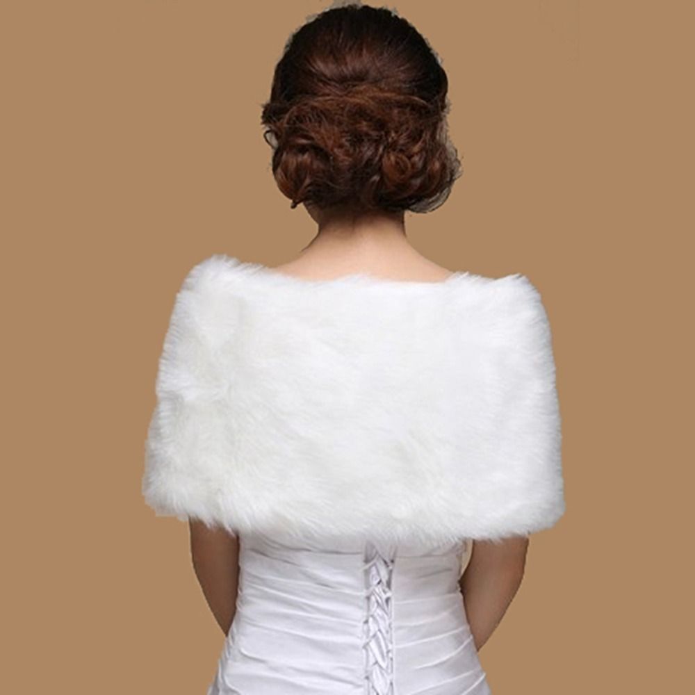 Winter Cape White Fur Shawl We - đánh giá và giá Shawl Wrap Winter