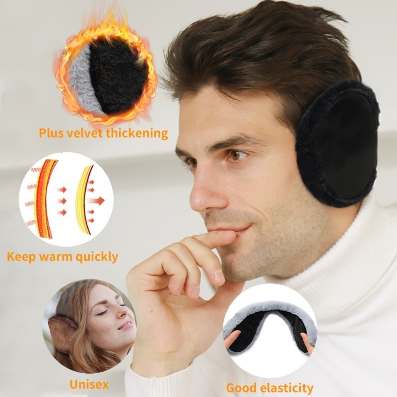 Thicken Fur Earmuffs Men Women - đánh giá và giá Winter Headband Fleece