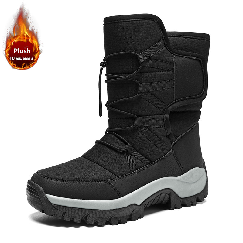 Men's Warm Plush Couple Snow B - đánh giá và giá Waterproof Winter Boot