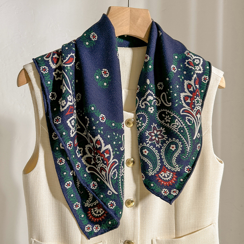 70% Wool 30% Silk Scarf Women  - đánh giá và giá Shawl Wrap Winter