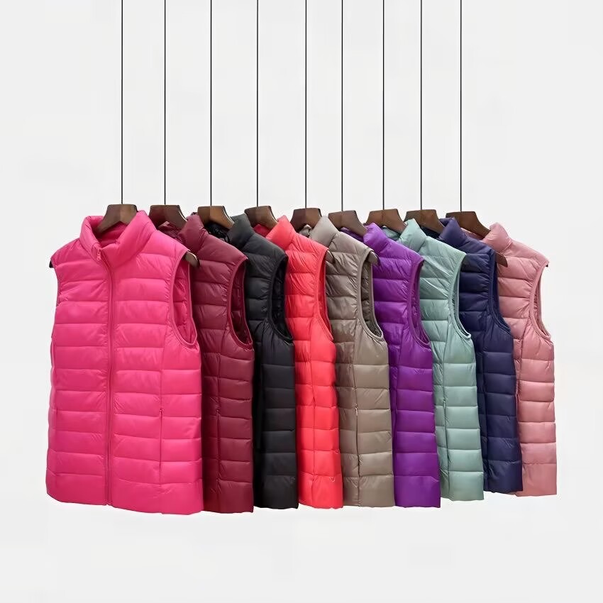 Women Sleeveless Vest Jackets  - đánh giá và giá Down Jacket Packable