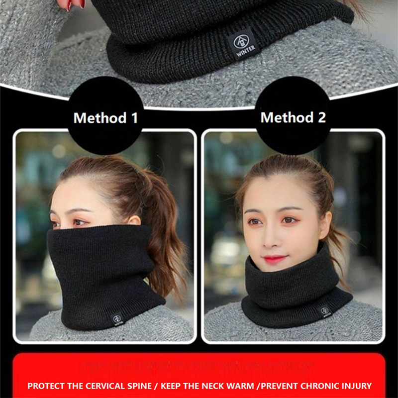 Unisex Fleece Lined Thickened  - đánh giá và giá Neck Gaiter Fleece