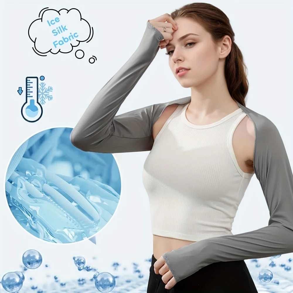 1pc Ice Silk UV Protection Arm - đánh giá và giá Shawl Wrap Winter