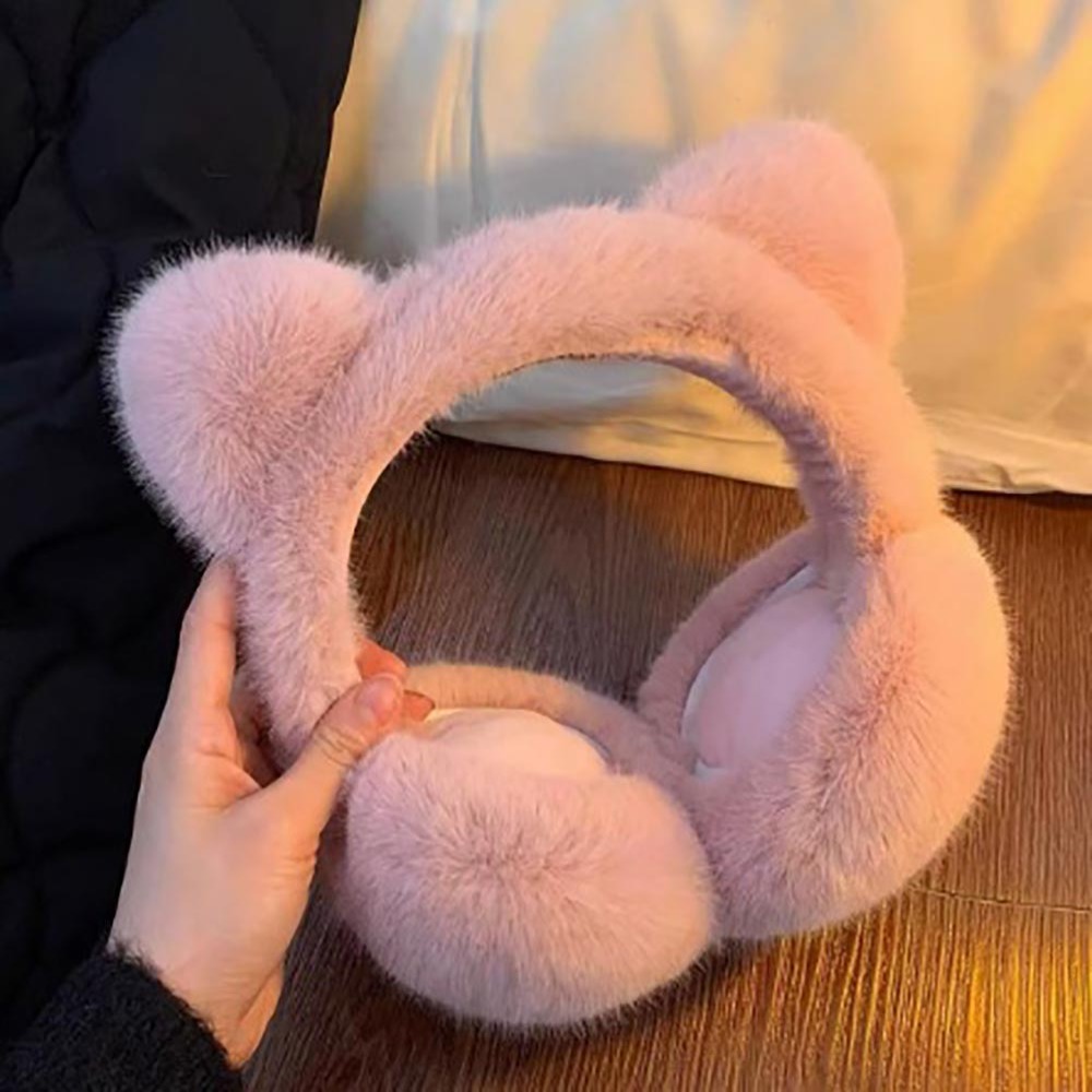Cute Cat Earmuffs Winter Warm  - đánh giá và giá Earmuffs Foldable
