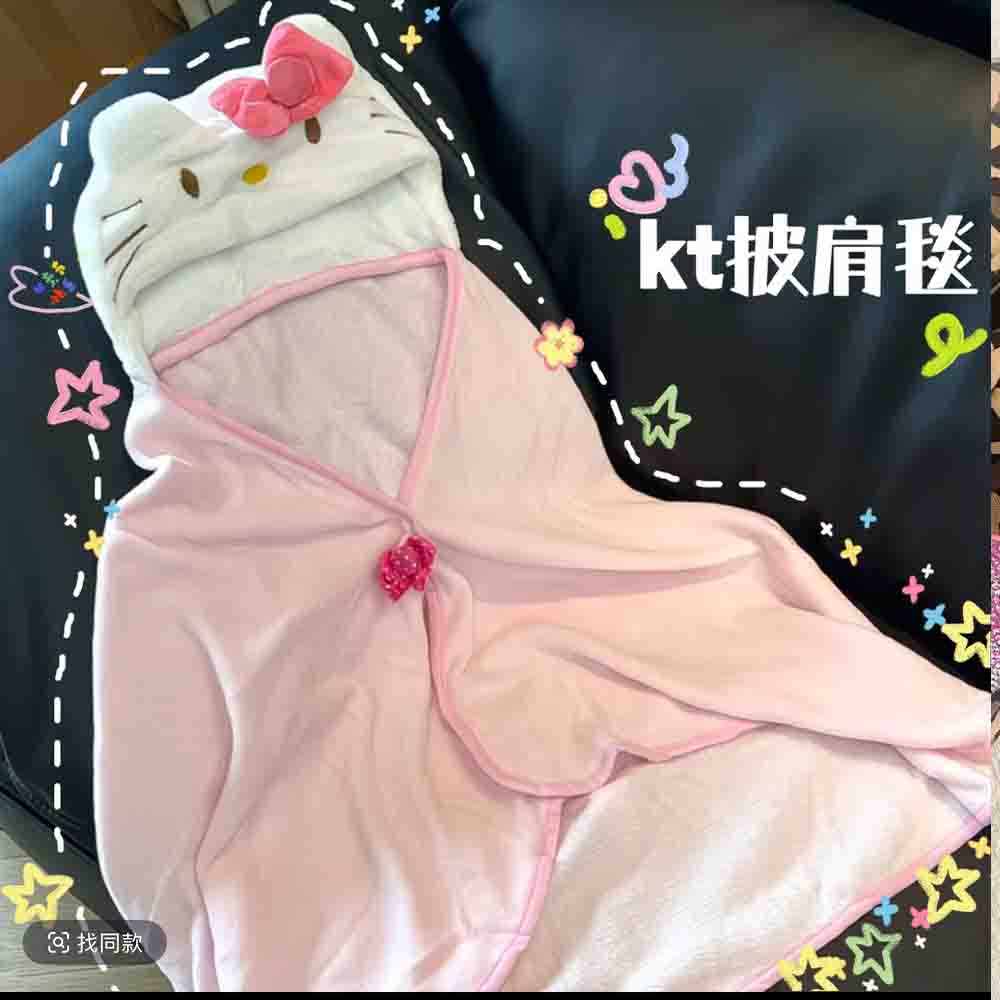 Cute Hellokitty Cloak Shawl Ai - đánh giá và giá Shawl Wrap Winter