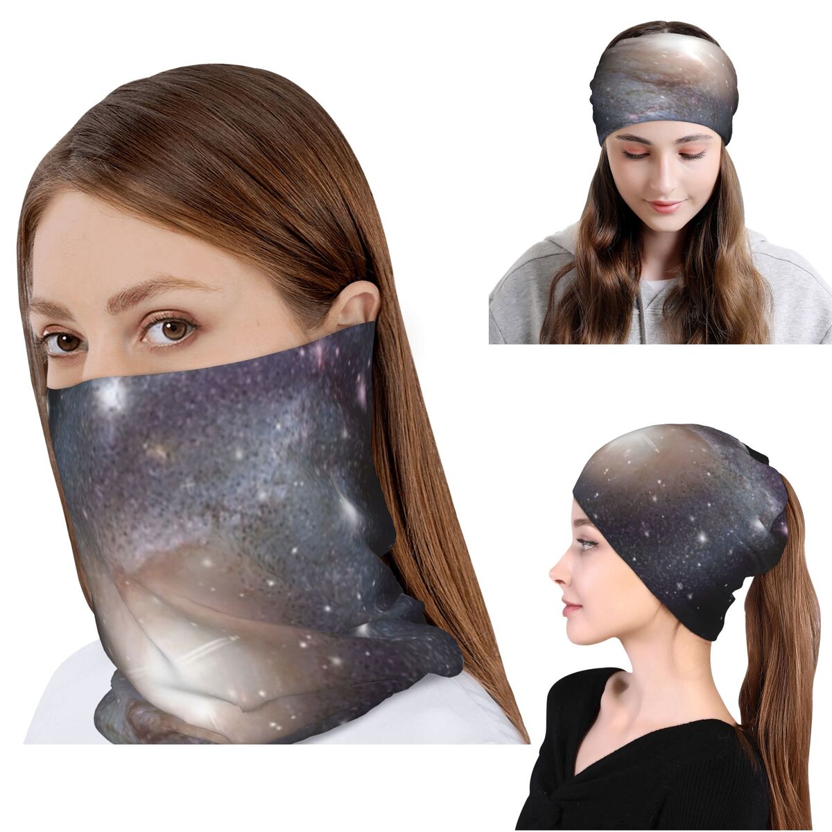 Cloak Galaxy Universe Planets  - đánh giá và giá Knit Beanie Hat Warm