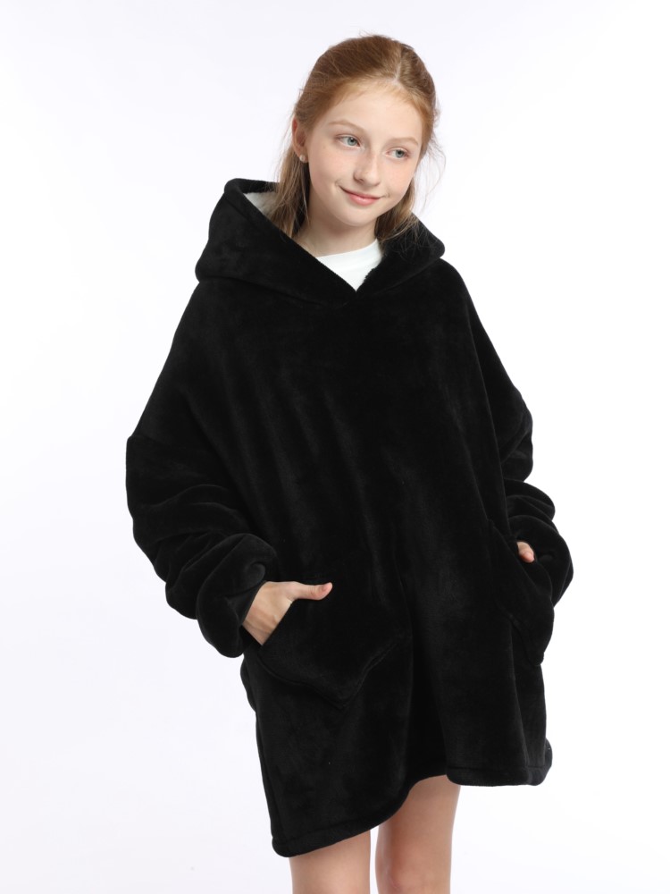 Winter Sherpa Blanket Teens Ho - đánh giá và giá Sherpa Hoodie Fleece