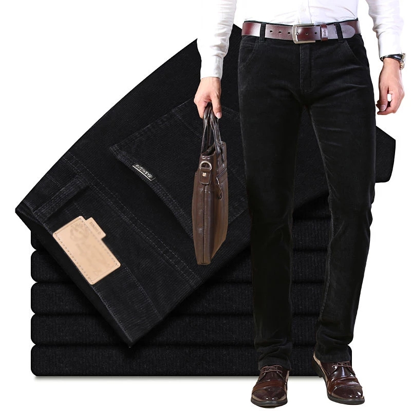 Mùa Thu Đông Nam Dày Ấm Quần R - đánh giá và giá Corduroy Pant Warm