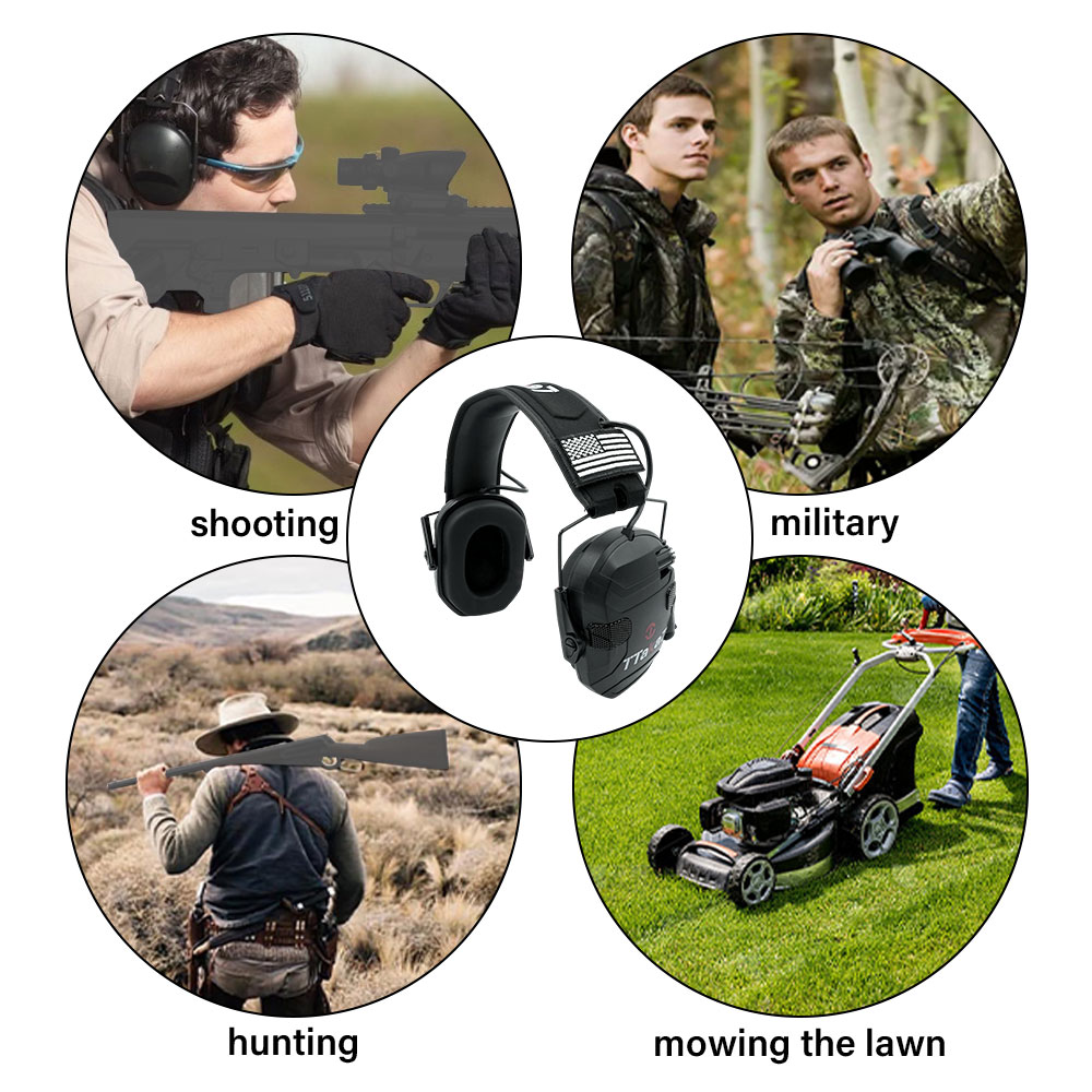 W1/W3 Electronic Shooting Earm - đánh giá và giá Earmuffs Foldable