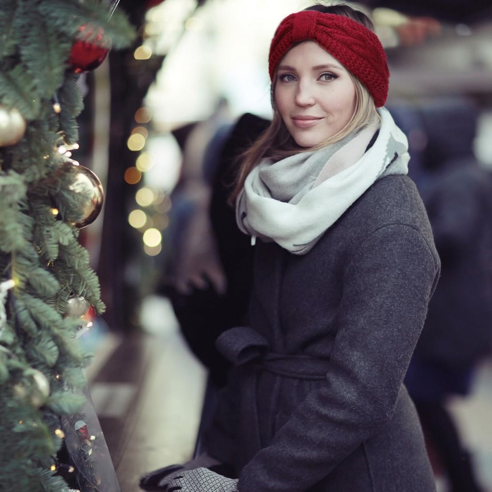 Winter Knitted Women Headbands - đánh giá và giá Winter Headband Fleece