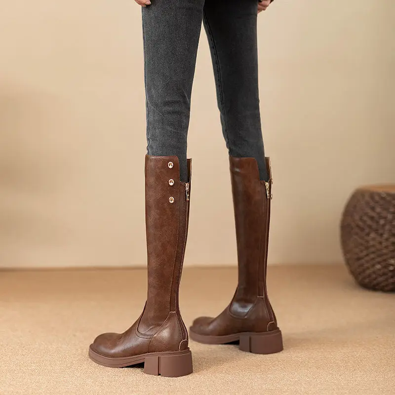 Autumn Winter Middle Heel Ladi - đánh giá và giá Waterproof Winter Boot
