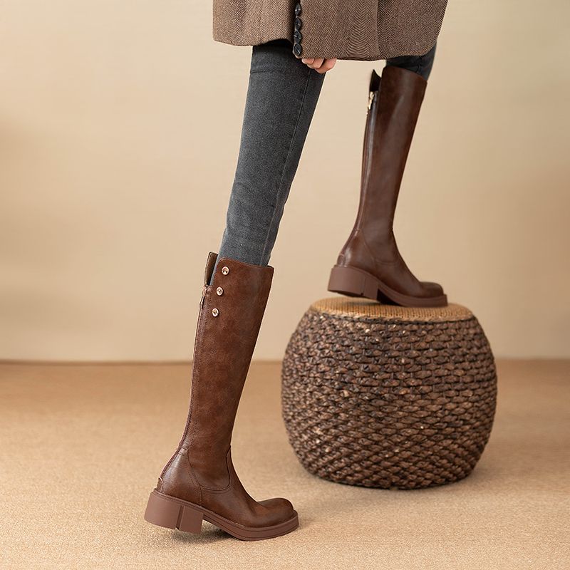 Autumn Winter Middle Heel Ladi - đánh giá và giá Waterproof Winter Boot